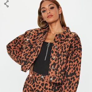 Missguided Leopard Jacket